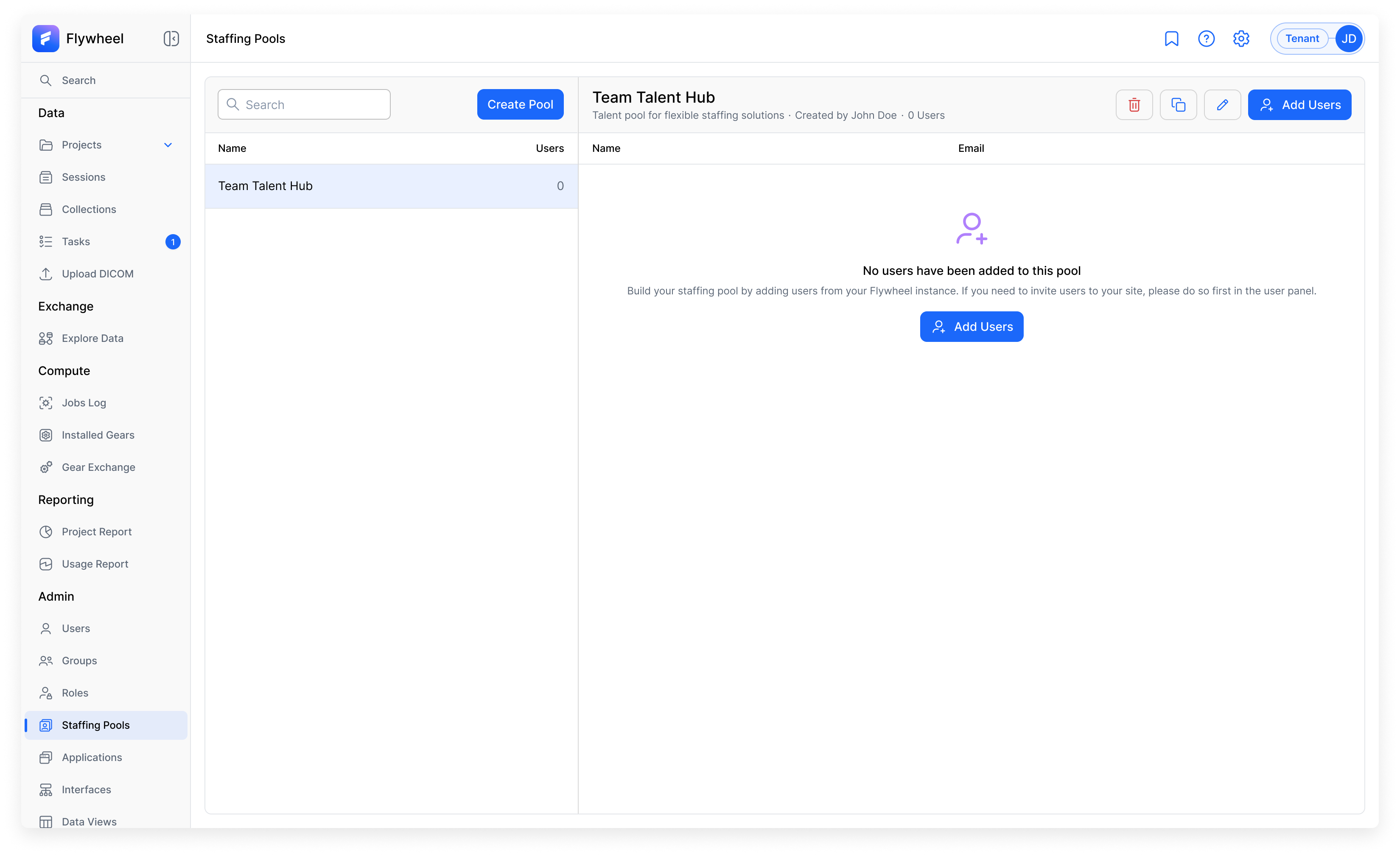 Pool Added Successfully